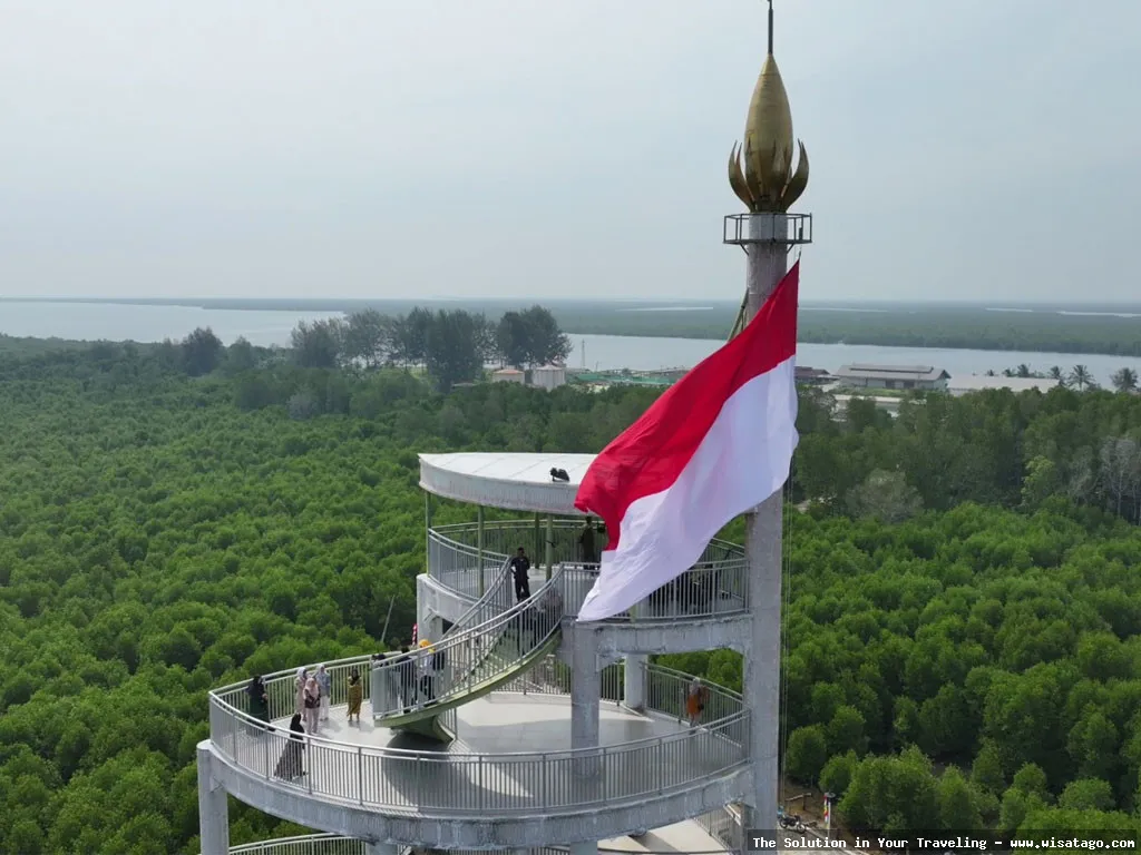 Wisata Tower Merah Putih Sabang indah