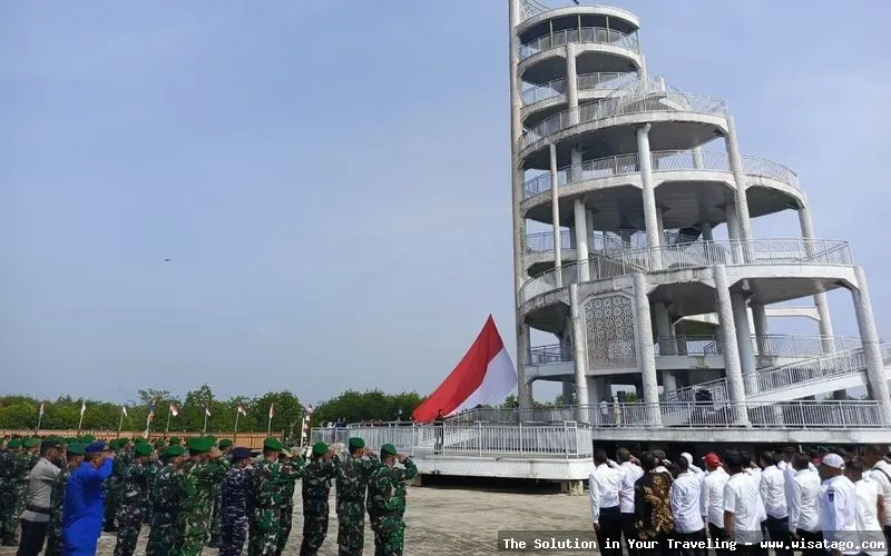 wisata Tower Merah Putih Sabang megah
