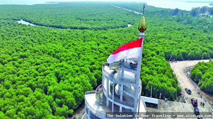 wisata Tower Merah Putih Sabang megah