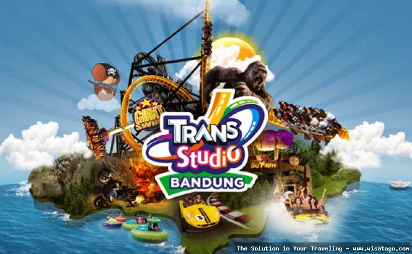 Wisata Trans Studio Bandung seru dan meriah