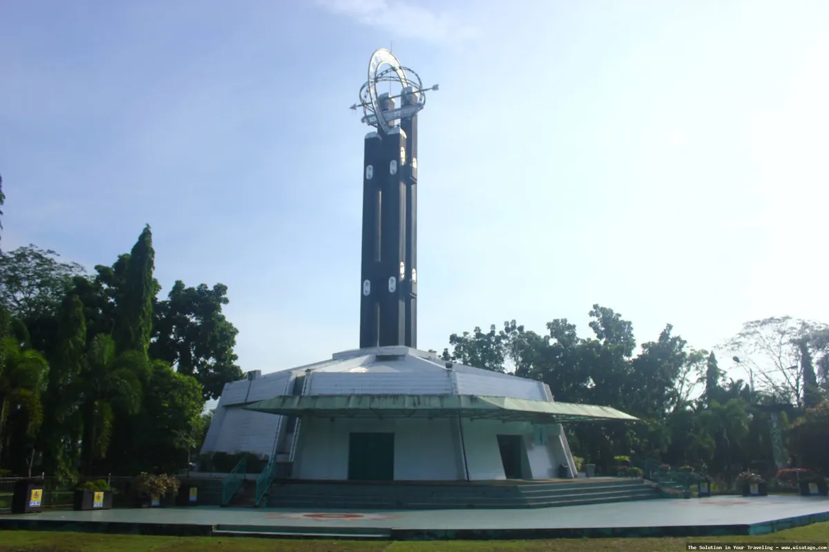 wisata Tugu Khatulistiwa, garis lintang nol
