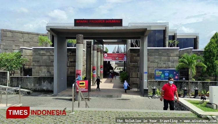 Wisata UPT Perpustakaan Proklamator Bung Karno.