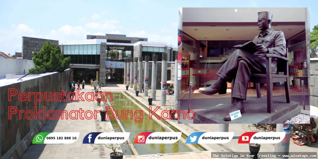 wisata UPT Perpustakaan Proklamator Bung Karno