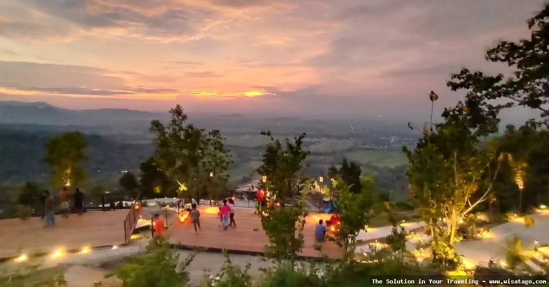 wisata View Sunset Hill yang indah