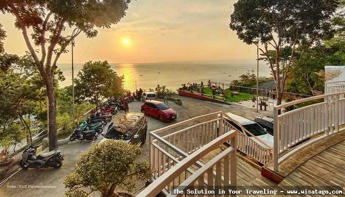 Wisata View Sunset Hill menawan.