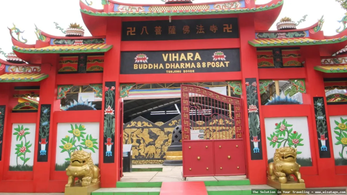 Wisata Vihara Dharma Dwiepa yang menawan