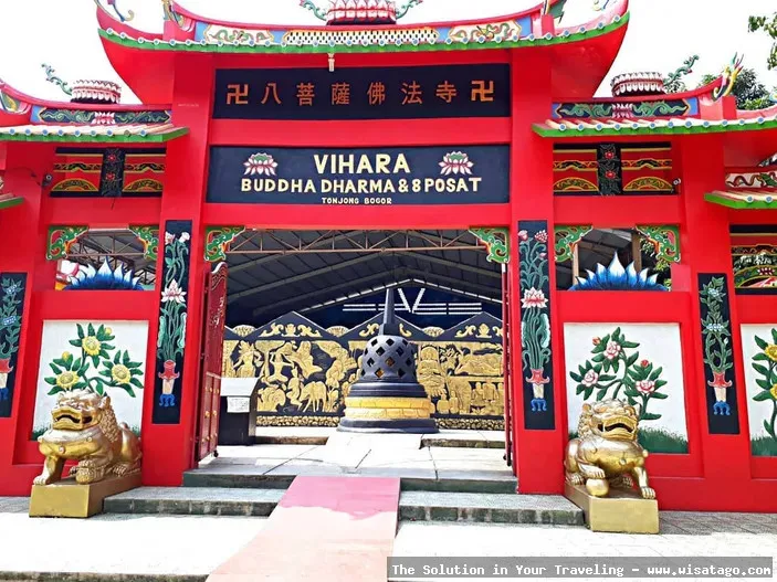 Wisata Vihara Dharma Dwiepa yang tenang