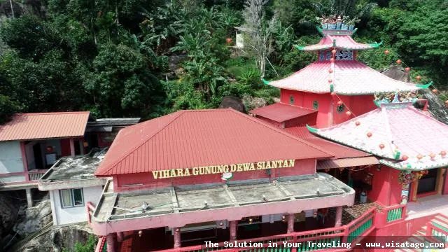 Wisata Vihara Gunung Dewa Siantan indah