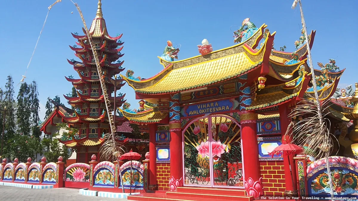 wisata Vihara Gunung Dewa Siantan, indah.
