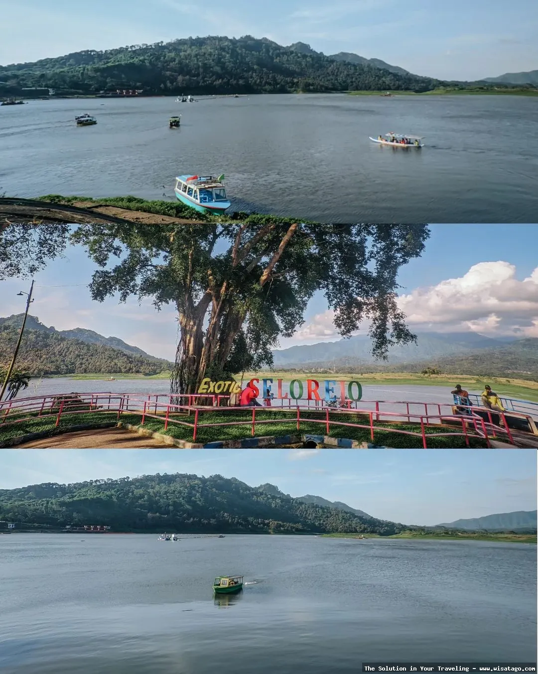wisata Waduk Selorejo yang menawan
