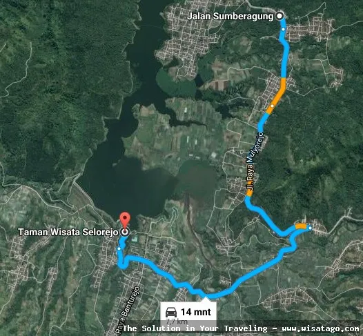 wisata Waduk Selorejo yang menawan