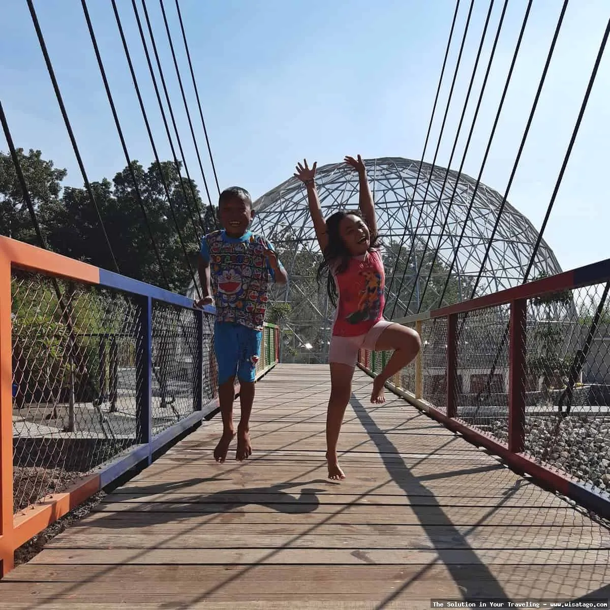 wisata Wana Wisata Dander yang asri