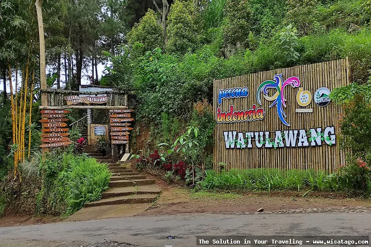 Wisata Watu Lawang yang mempesona.