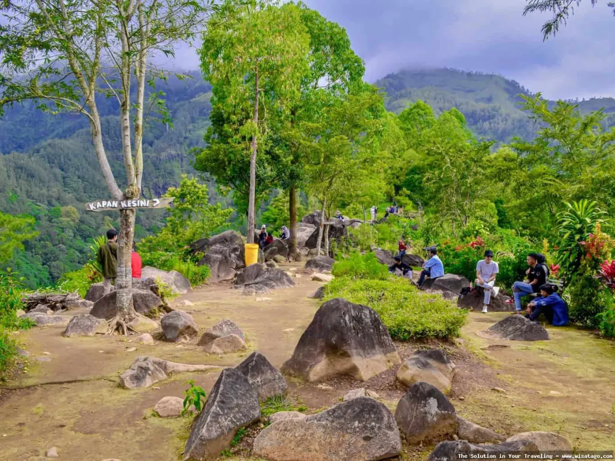 Wisata Watu Lawang, pemandangan alam indah