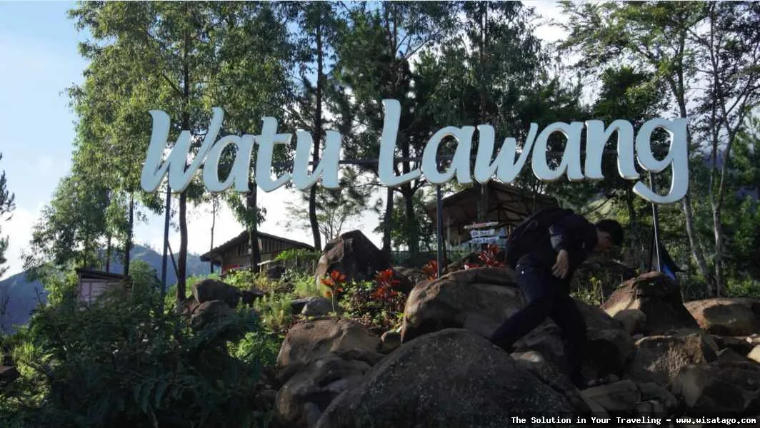 Wisata Watu Lawang, pemandangan menakjubkan.