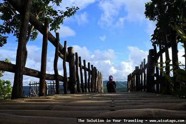 Wisata Watu Lawang, pemandangan alam.